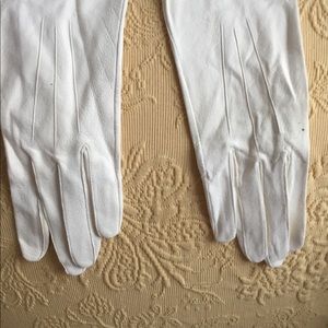 Vintage authentic kid leather gloves